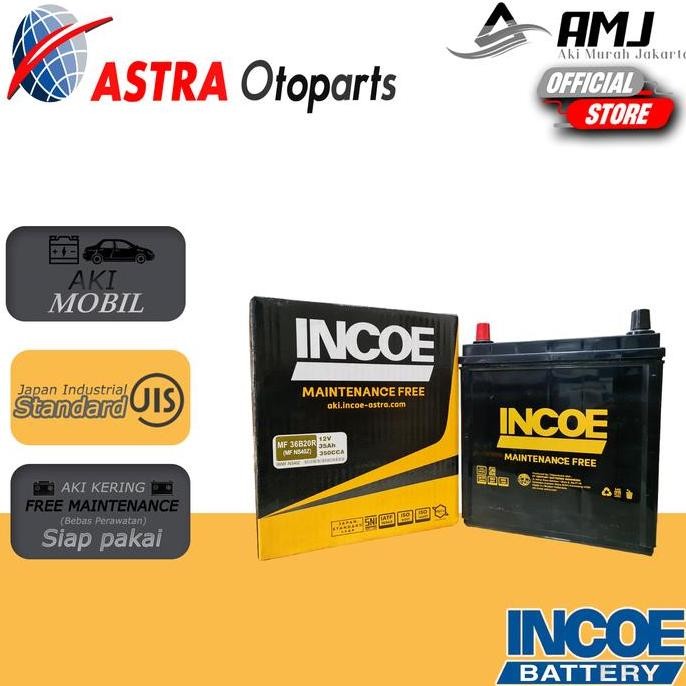 TERBARU - Incoe MF Astra Aki Mobil Daihatsu Xenia NS40Z - Ah Aki Kering