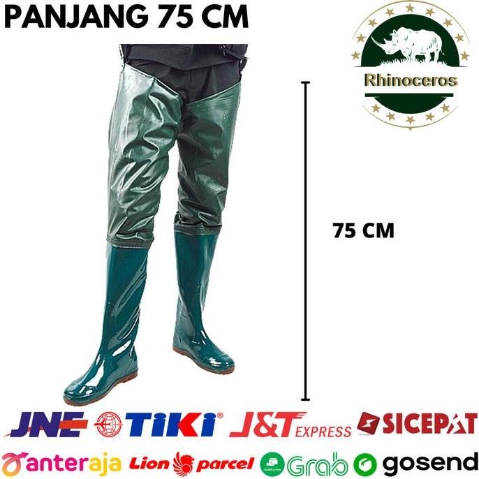 Sepatu Boot Celana Sawah 7 CM Anti Air Sepatu Keong Elastis