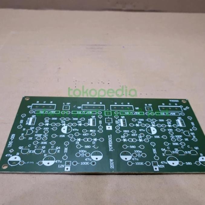 PCB Power Ocl stereo 2 X 150 Watt .