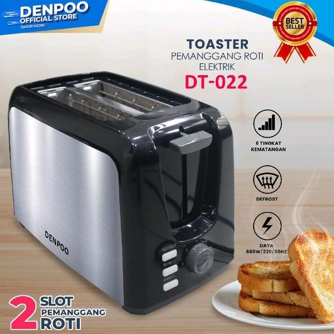 TERBARU - o Oven TOASTER Pemanggang Roti elektrik DT 22D NEW