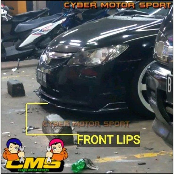 PROMO DISKON - Lips bumper depan civic FD. front lips bumper civic FD. winglet civic