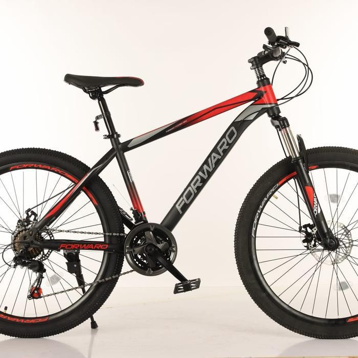 SS Forward Sepeda Gunung Cargo MTB 27.5 Frame Steel Baja Disc Brake Rims Alloy Double Wall SNI 21 Sp