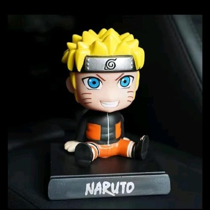 mainan anak boneka pajangan mobil dashboard figure naruto