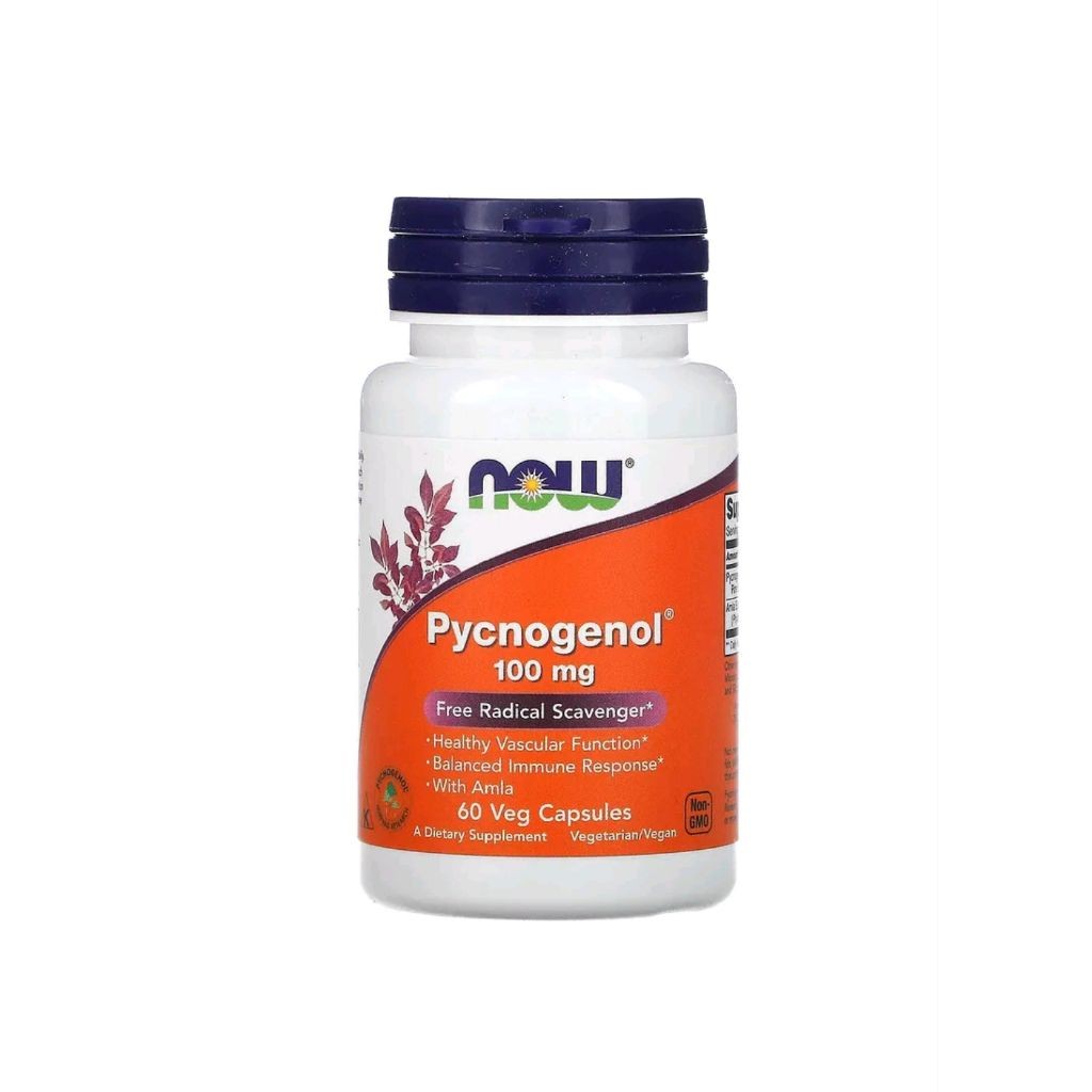 Now foods Pycnogenol 100 mg 60 Veg Capsules