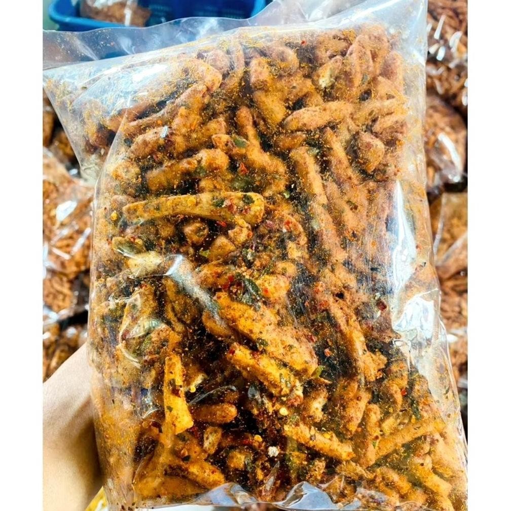 

Basreng Daun Jeruk 1Kg, Basreng Pedas, Rempah Alami Kriuk Gurih Enak