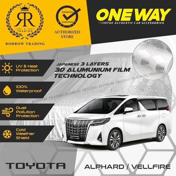 Cover Sarung Mobil Alphard Vellfire Anti Air 3 Lapis Not Urban Promo