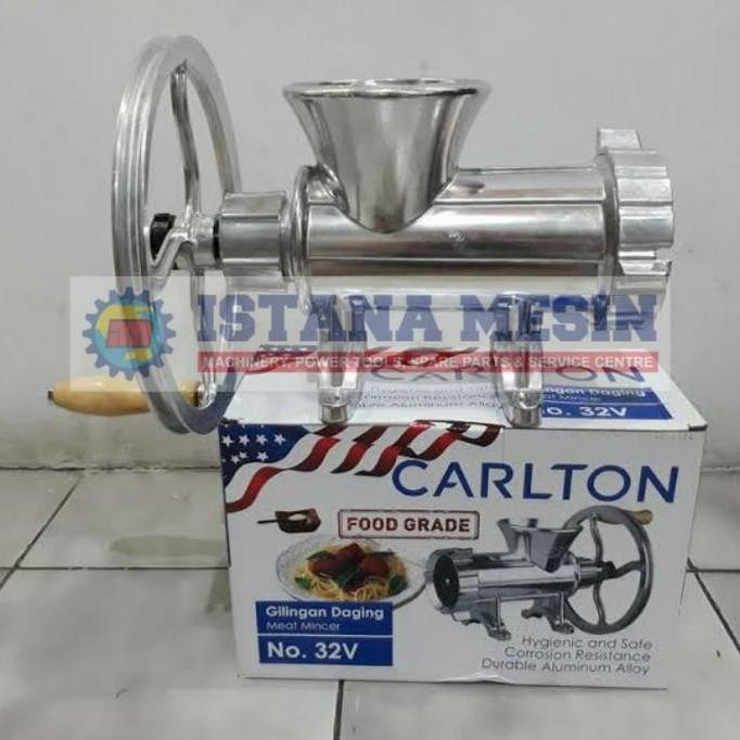 GILINGAN DAGING 32 STAINLESS STEEL MANUAL GILING BAKSO CARLTON CO