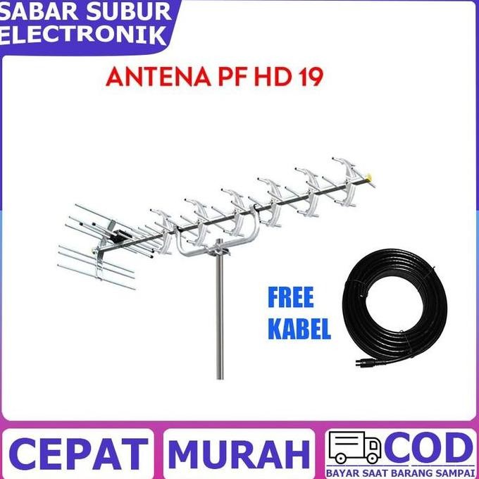 Pf Hd-U25 Antena Luar Digital Free Kabel
