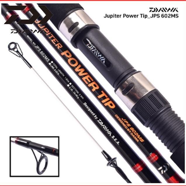 Set Pancing Daiwa MGS Joran Daiwa Jupiter 180CM Asli Original Original