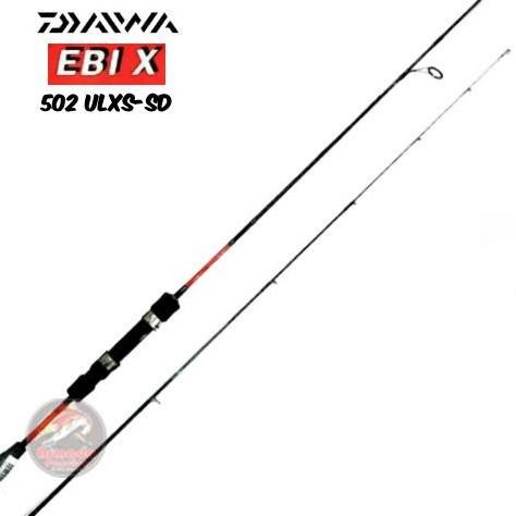 Joran UL Daiwa EBI X 502ULXS | Joran Udang I Joran Ultra Light Original