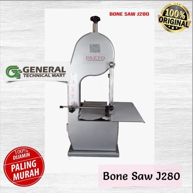 Mesin Meat Bone Saw J280 PAZTO potong daging tulang beku kuat original CO