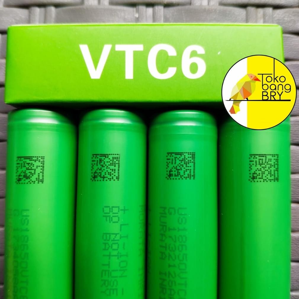 Terbaru Original Batre Vtc Asli Vtc 4 - 4A - 5 - 5A - 6 - 6A - 7 - 18650 - Vtc4 Vtc4A Vtc5 Vtc5A Vtc