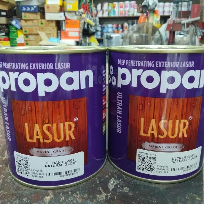 propan ultran lasur EL 501 natural gloss harga perkaleng