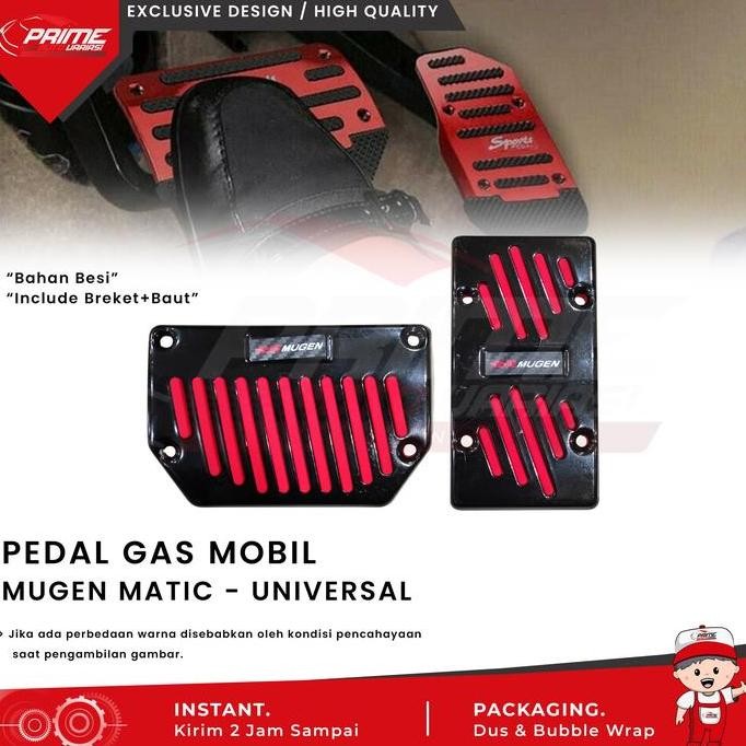 Promo Pedal Mobil MATIC Pedal Gas MATIC Cover Pedal MATIC - MUGEN ISK301 COD