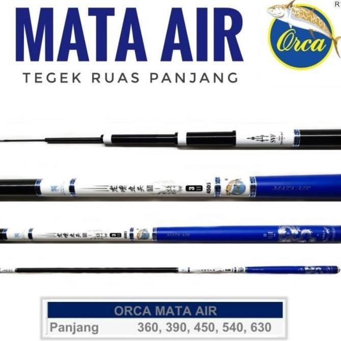Joran Tegek Baronang Ros Panjang Orca Mata Air Original