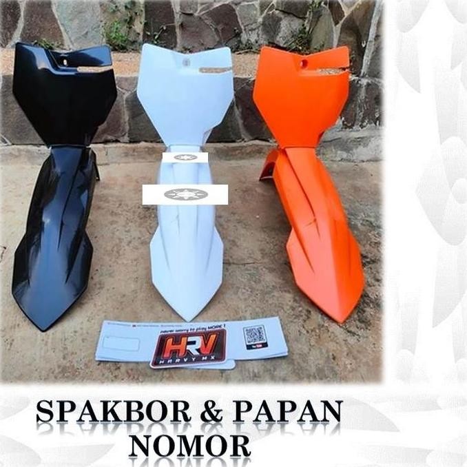 Promo Spakbor depan ktm 85 2020 dan papan nomor ktm85 2020 HRV COD