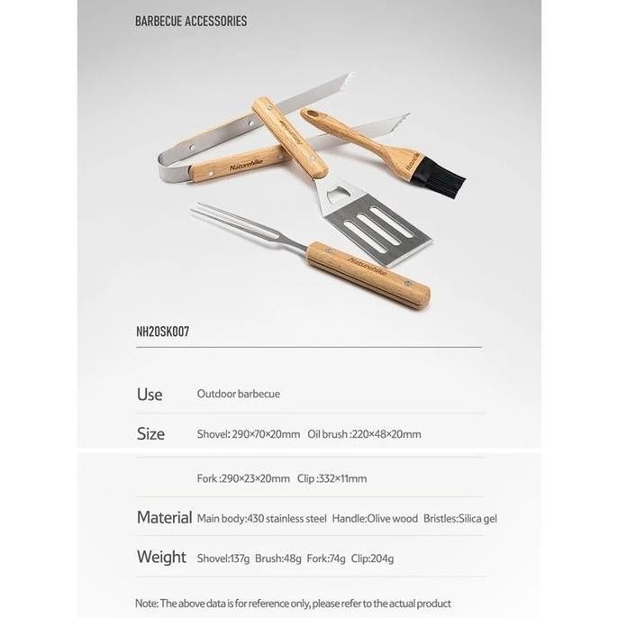 Peralatan Masak Barbaque Outdoor Nh20Sk007 Allshop