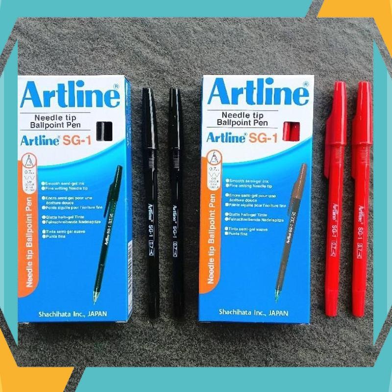 

Termurah Pulpen Ballpoint Artline SG-1 0.7mm Premium ( 12 Pcs ) [ Original ] ZCT-25