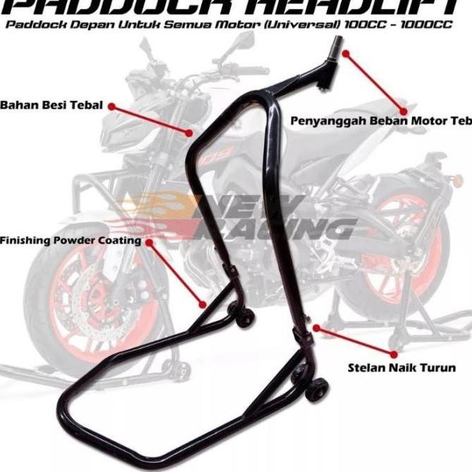 Paddock Headlift Pedok Depan Ninja 250 Fi Ninja Sl Mono Z250 Gsx Ninja150R Ninja 150Rr Pedok Depan N
