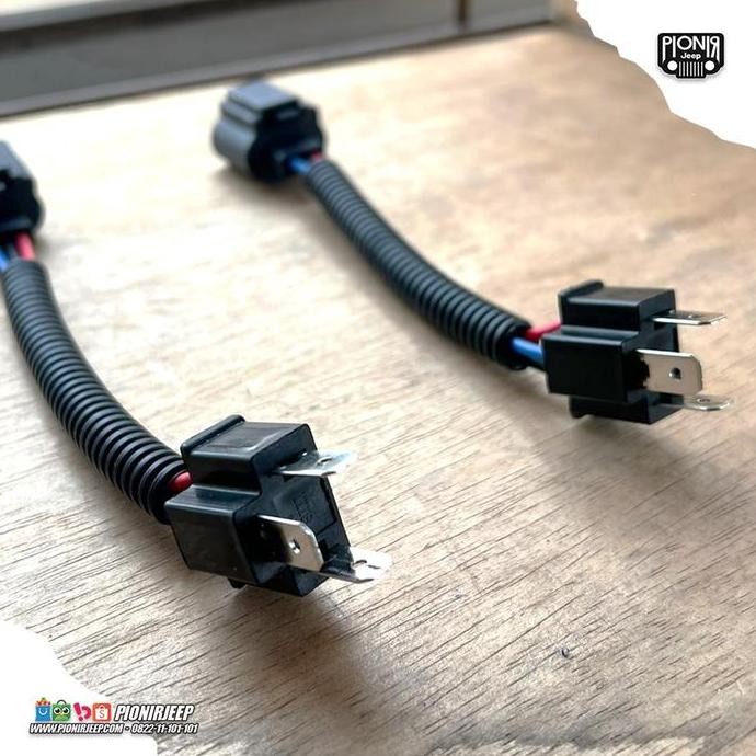 H4 TO H13 ADAPTOR HEADLAMP HEADLIGHT ADAPTER CONNECTOR CABLE KABEL