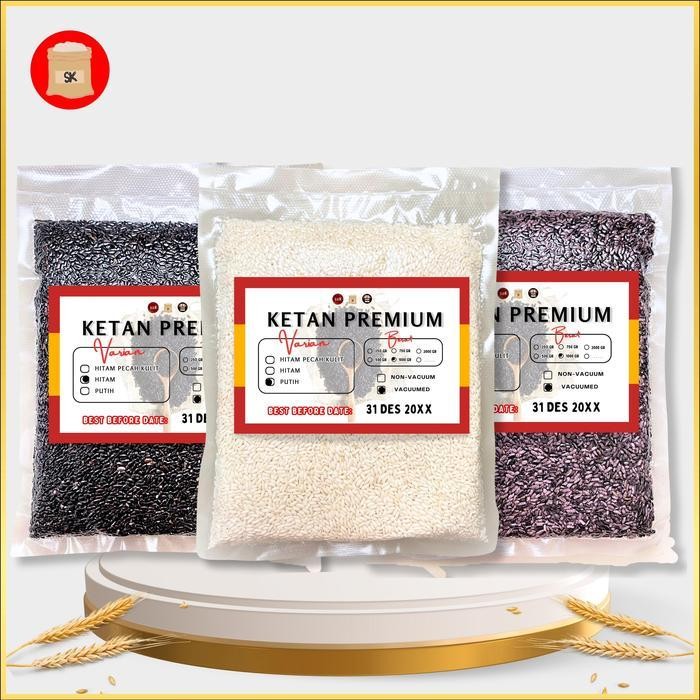

LS Beras Ketan Putih/Hitam Organik VACUUM