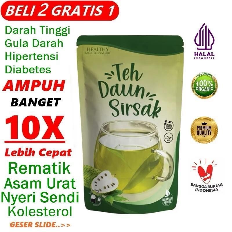 

LS Teh Herbal Daun Sirsak Alami Murah Promo Tea Daun Sirsak Organik Untuk Meredakan Nyeri Dll Ekstrak Daun Sirsak Daun Sirsak Kering