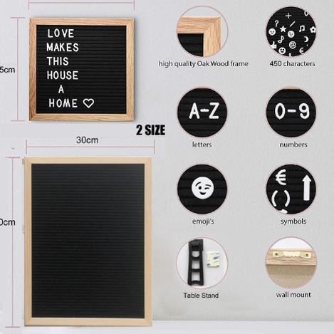 

Hot Sale - Papan Nama Bayi / Felt Letter Board Set / Papan Huruf Letter Board / Letter Board / Sudah Termasuk Huruf / Papan Nama Huruf !