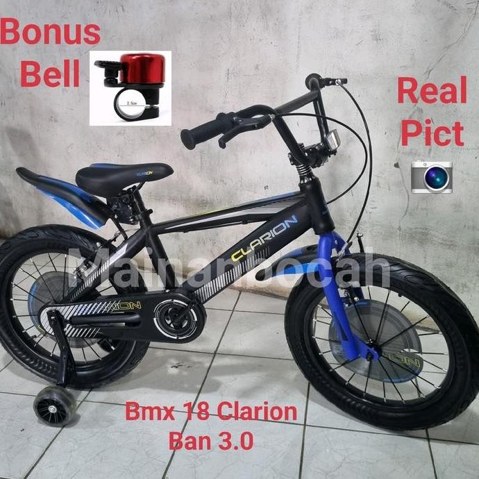 SEPEDA ANAK BMX 8 CLARION 80 ban .0 Sepeda anak cowo clarion 80