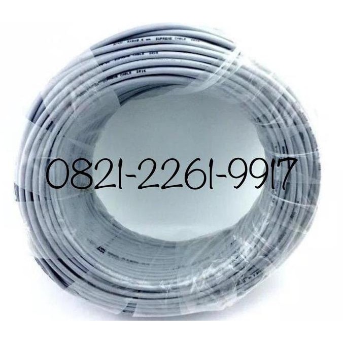 PROMO - kabel itc 2 x 2 x 0,6 mm kabel telepon supreme isi 4 0meter