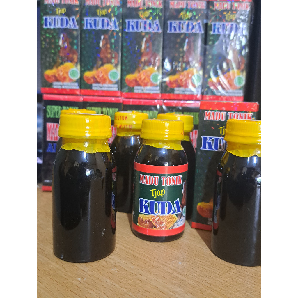 

Madu pria perkasa madu herbal kuat madu tonik polos MADU TONIK ALAMI AMK TJAP KUDA 6X TERDAHSYAT 60ML orii Josss