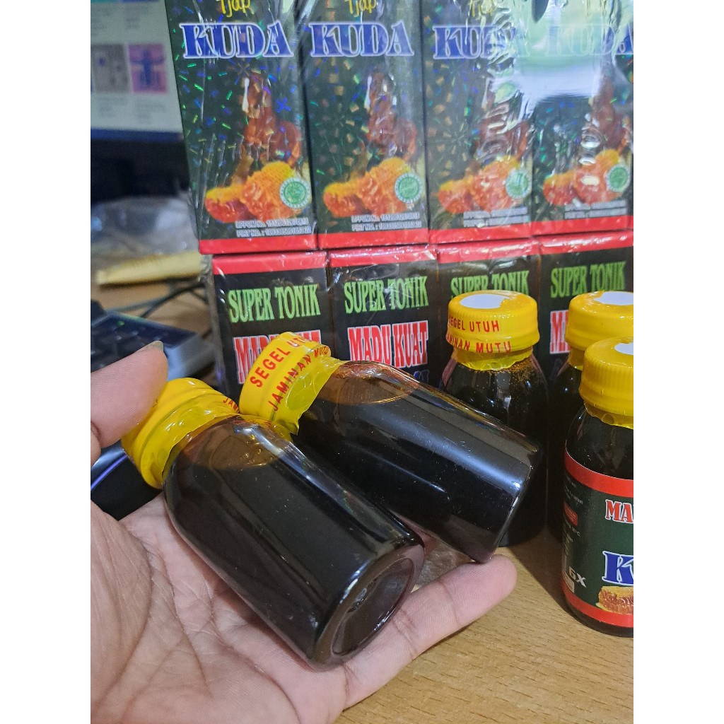 

Madu pria perkasa ramuan obat kuat madu tonik polos madu super tonik madu kuat tahan lama 6 kali lebih dahsyat 60ML orii Josss