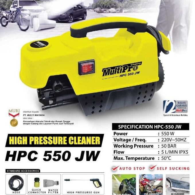 NEW - Steam jet cleaner cuci steam multi pro HPC 0 JW