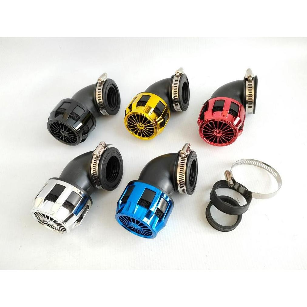 Best - Filter Karbu Turbin 35MM 42MM 48MM Filter Udara Karburator Universal PE 24 26 28 Model Lurus 