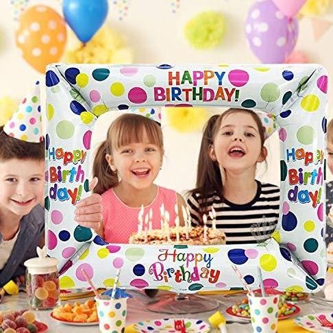 Balon Bentuk Frame Foto PHOTO BOOTH