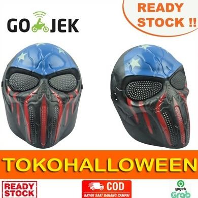 topeng shawn tactical mask perlengkapan airsoftgun
