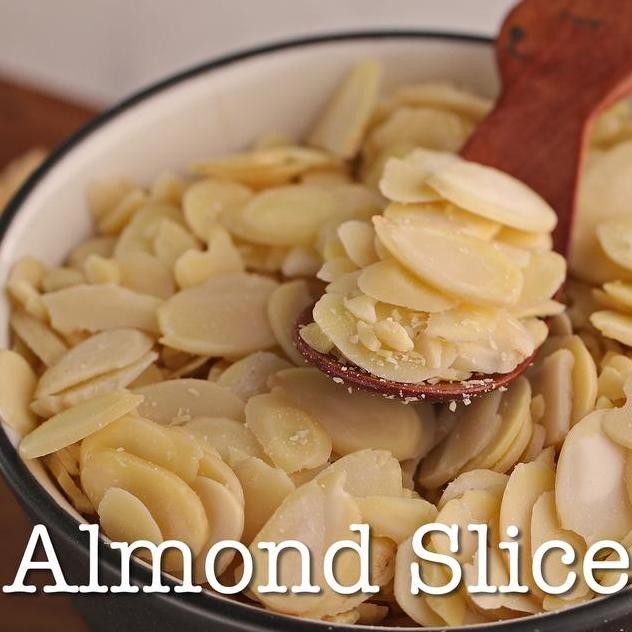 

Blue Diamond Almond Slice 1Kg Topping Kue Kacang Almond Iris