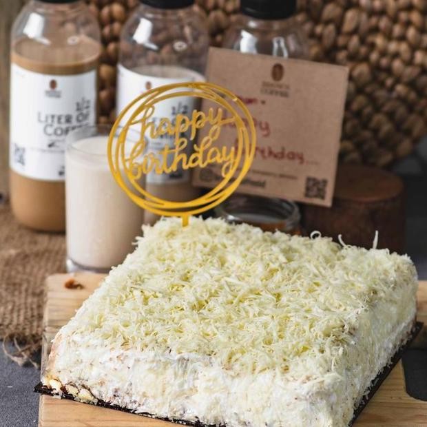 

Kue Bolu Jadul Sponge Cake Topping Keju Cokelat