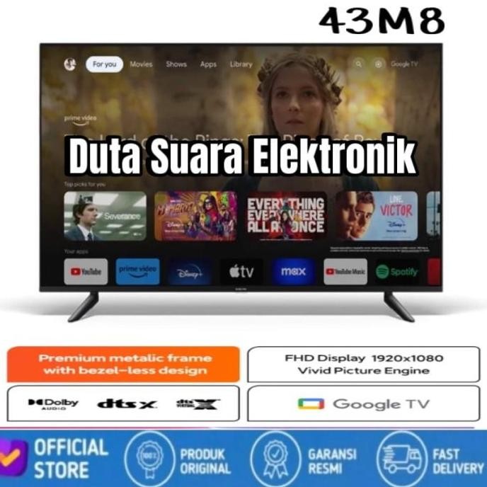Xiaomi 43 Smart Android Tv Full Hd L43M5-An Android Tv Versi 9.0