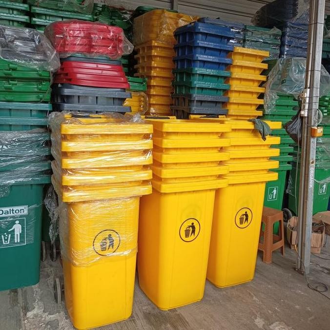 TEMPAT SAMPAH BESAR/TONG SAMPAH BESAR/BAK SAMPAH BESAR 240 LITER
