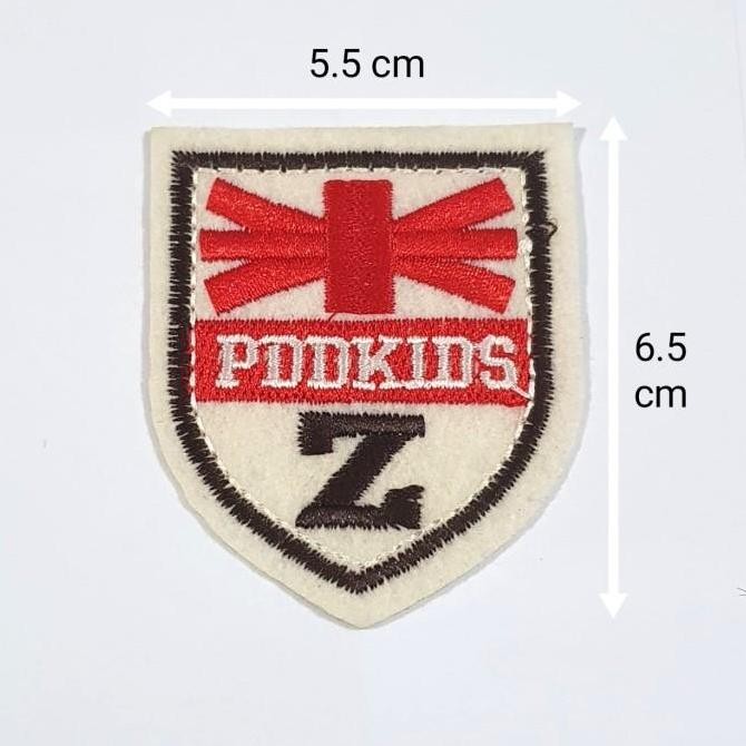 

*:*:*:*:*] Iron Patch / Emblem Setrika Bordir Podkids Z