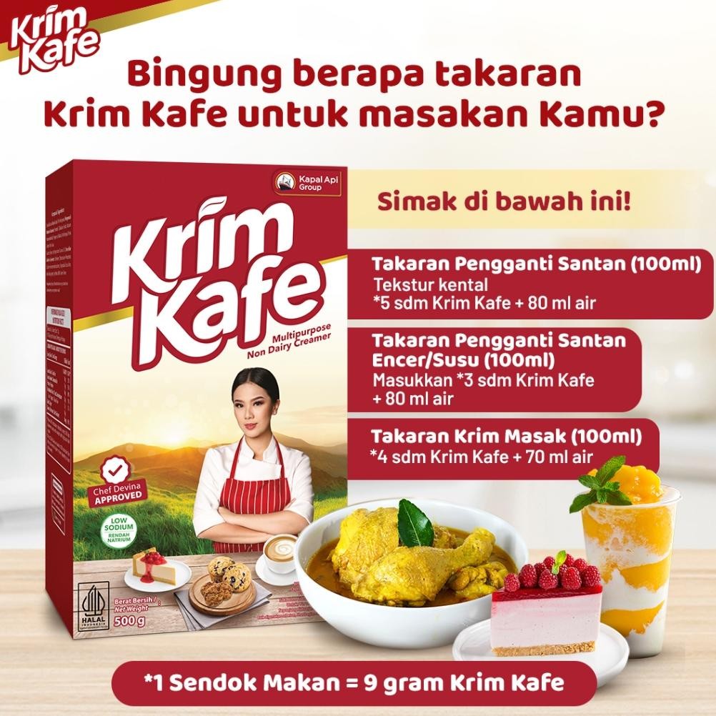 

Krim Kafe Dus 2 X 500 Gr