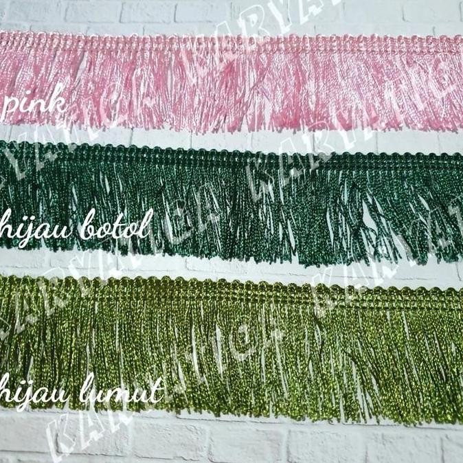 

\"\"\"\] Renda Rumbai Sisir (Halus) Lebar 5 cm - Panjang 15 Yard - Batch 2