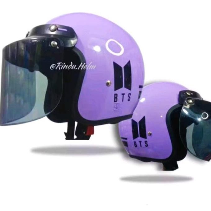 PROMO DISKON - Helm BTS Anak Th ke atas cewek