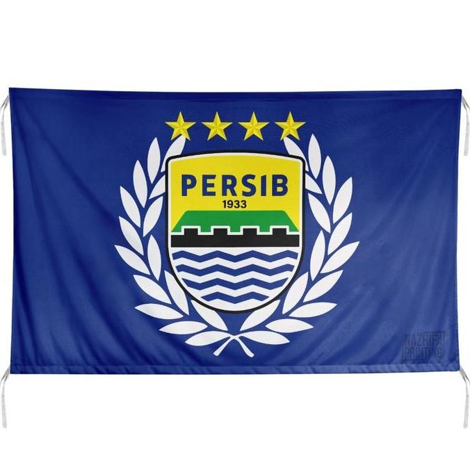 Nazhifa Printing - Bendera Persib Maung Bandung Bobotoh Suporter, Ukuran Kecil - Besar MURAH