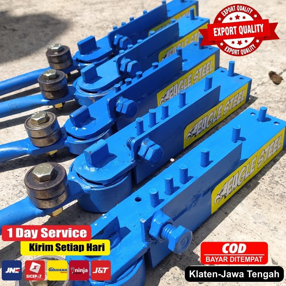 Alat Penekuk Besi Beton 4-12Mm Tekuk Besi Pembengkok Besi Pembuat Begel Bending Besi Ulir Peralatan 