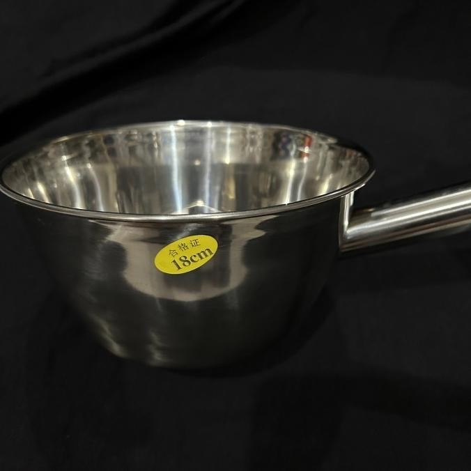 centong Gayung air panas soup dan kuah stainless steel panjang