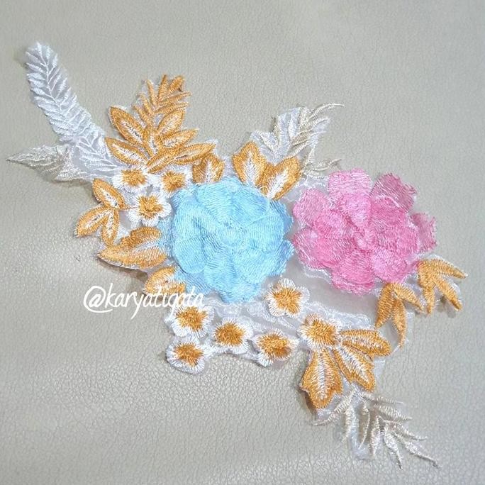 

><><><] Patch Bordir 3D / Renda Tabur Bordir 3D - Motif 2