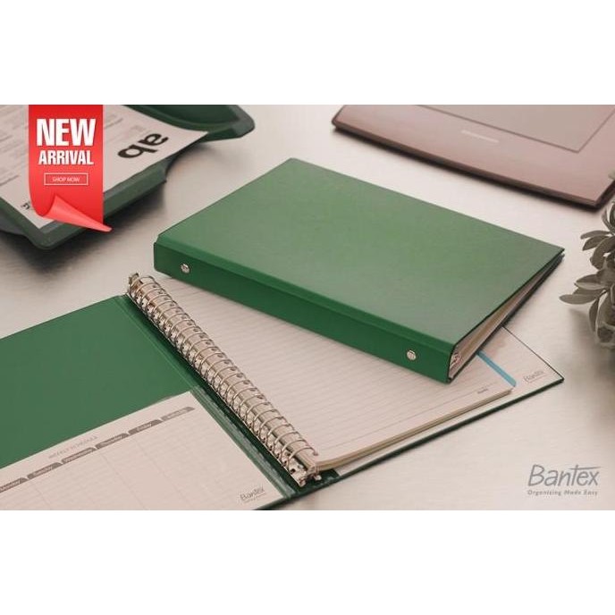 

Bantex Multiring Binder 26 Ring 25mm B5 Grass Green #1326 15+P HM