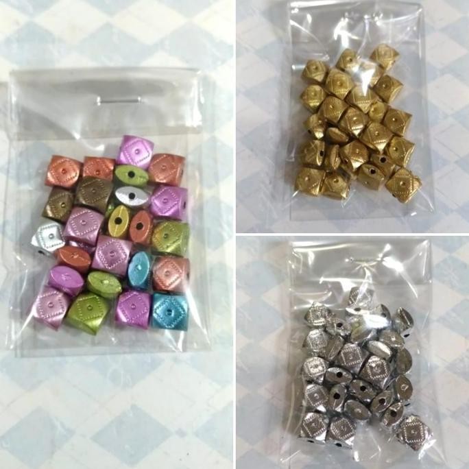 `````````] Mote SQ Kotak Ukir Wajik 6 mm