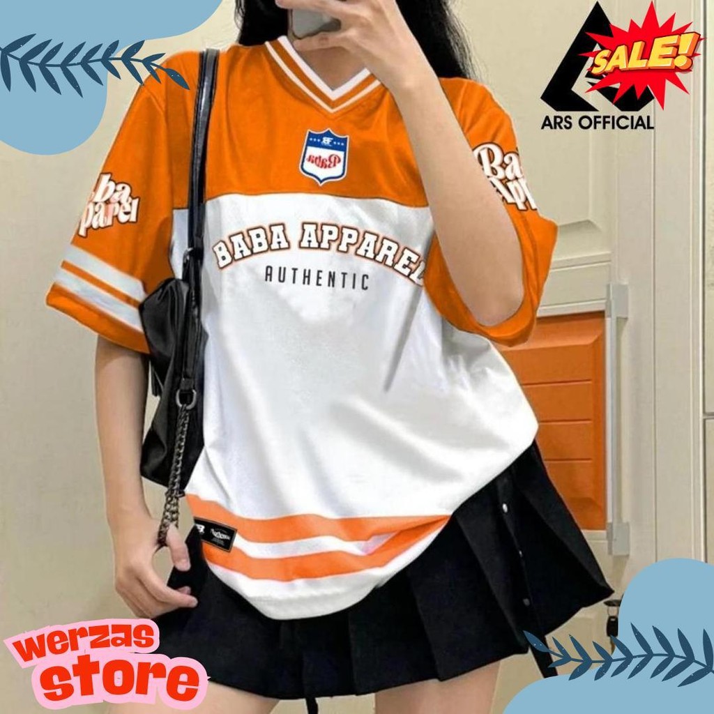 Cusss Serbu Baju Jersey Streetwear Number 12 Oversize Boxy Fit Retro Unisex Vintage / Jersey Ballet 